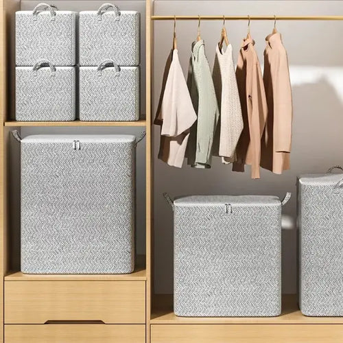 Large Capacity Storage Bag Non-woven Fabric Quilt and Clothing Organizer